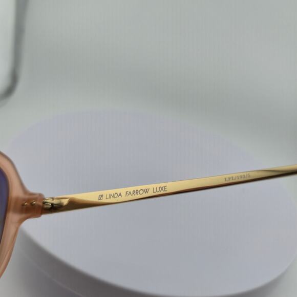 Linda Farrow Luxe Sunglasses Cat No2 61-18 135 Made In Japan main image 5